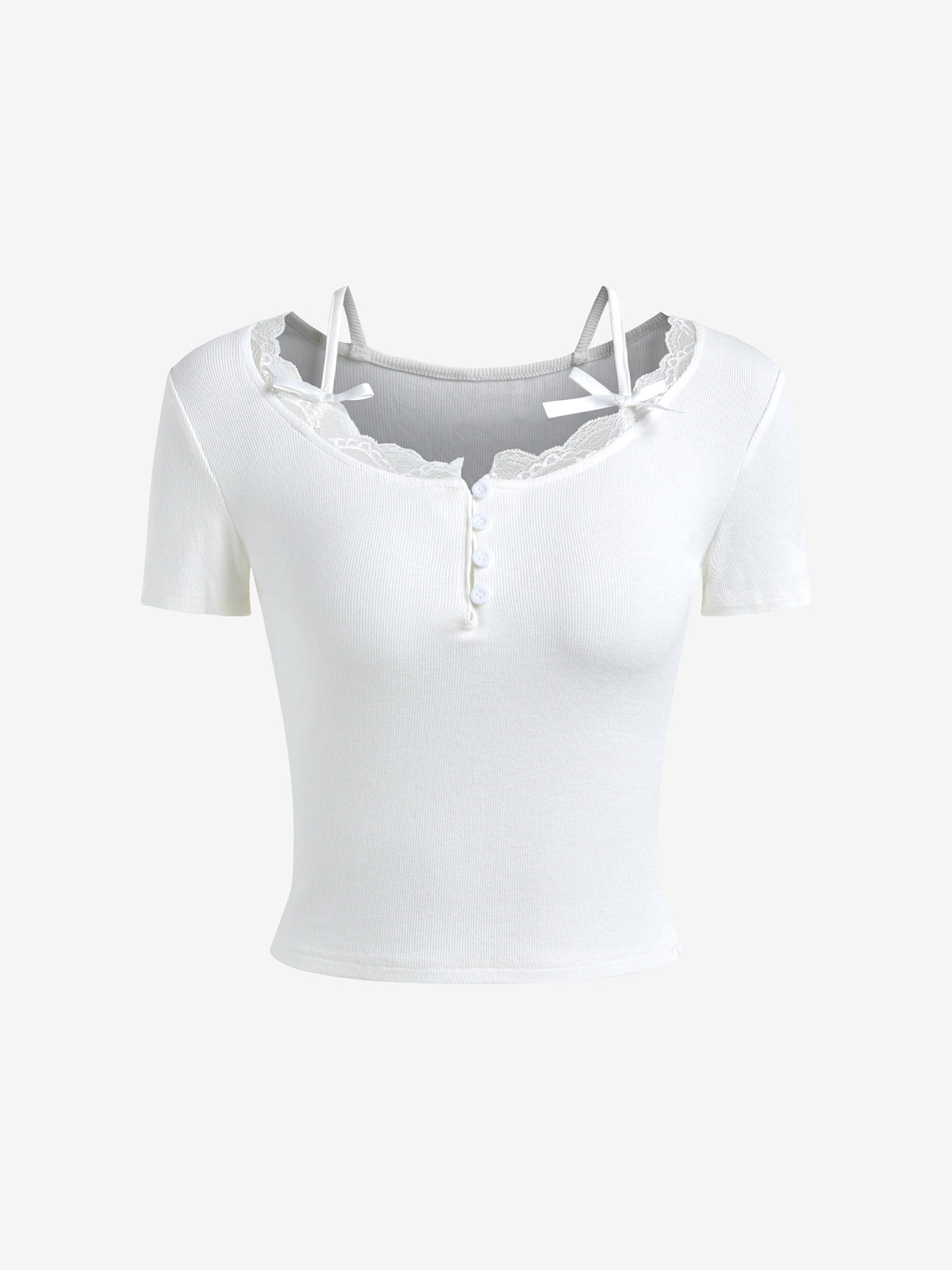 Solid Color Short Sleeve Tee