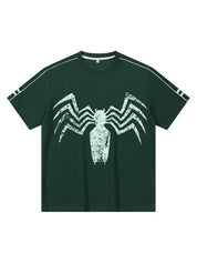 Men's Spider Print Short Sleeve Tee