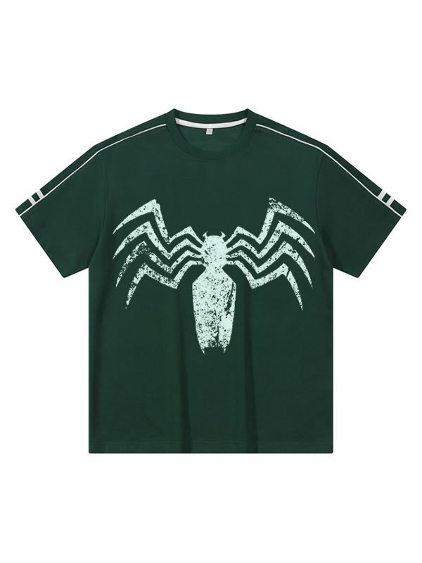 Men's Spider Print Short Sleeve Tee