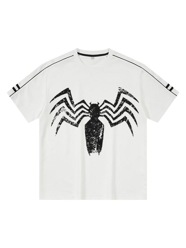 Men's Spider Print Short Sleeve Tee