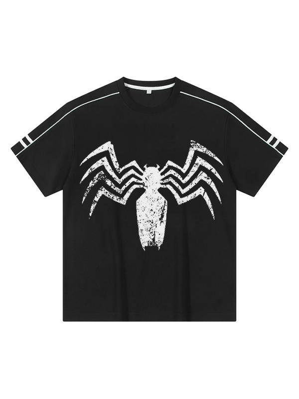Men's Spider Print Short Sleeve Tee