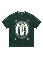 Men's Street Print Short Sleeve Tee