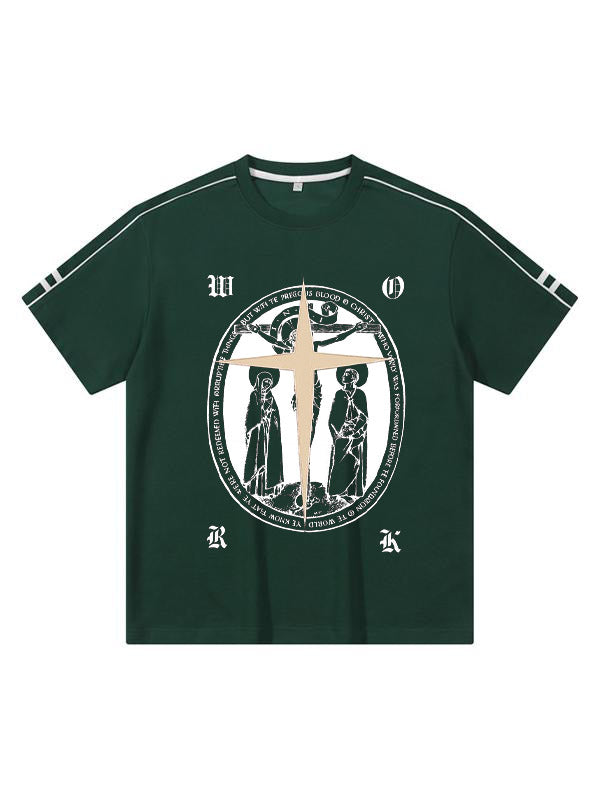 Men's Street Print Short Sleeve Tee