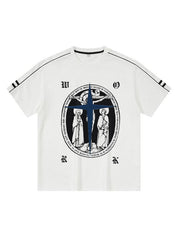 Men's Street Print Short Sleeve Tee