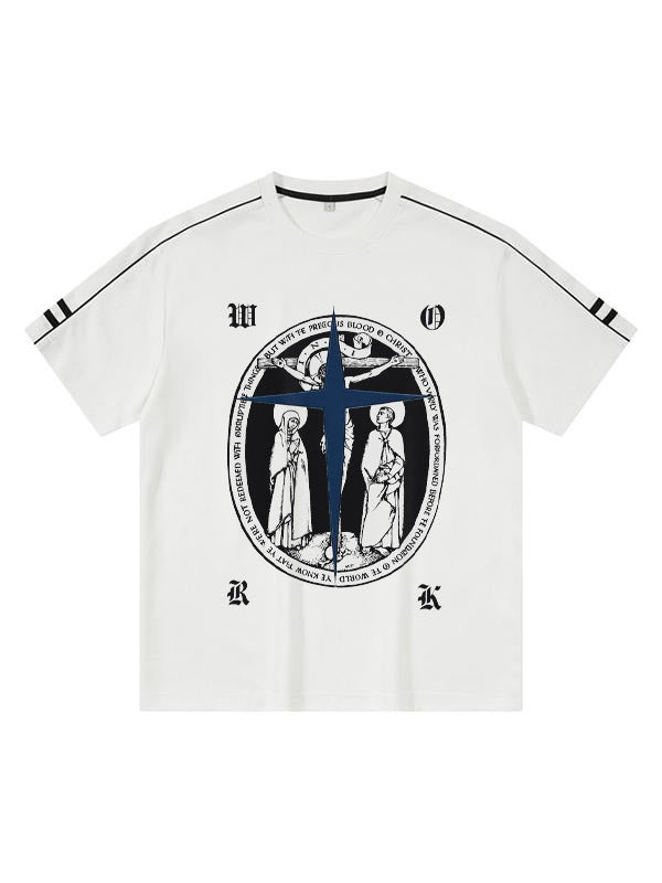 Men's Street Print Short Sleeve Tee