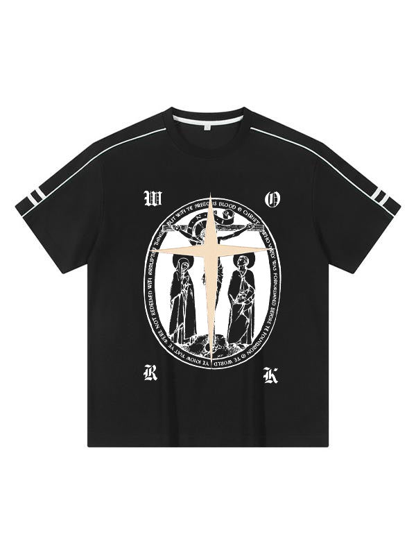 Men's Street Print Short Sleeve Tee