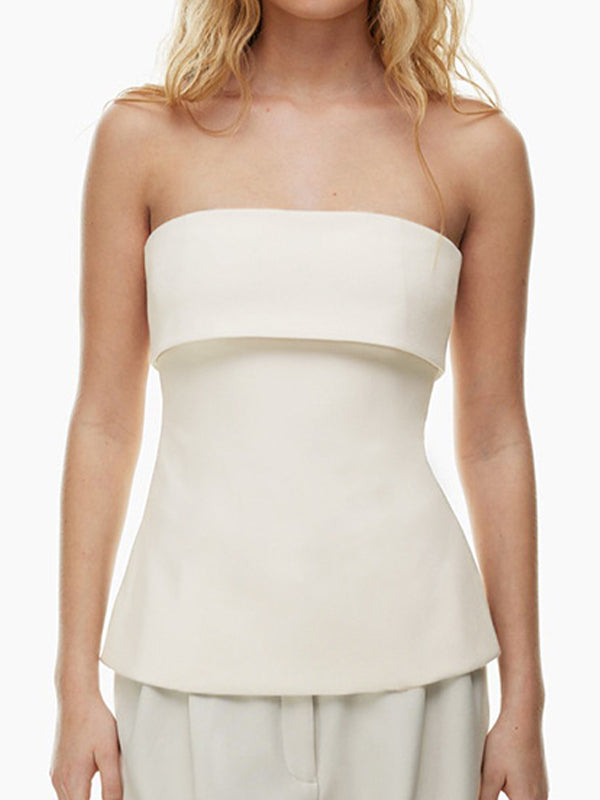 Slit Bandeau Top