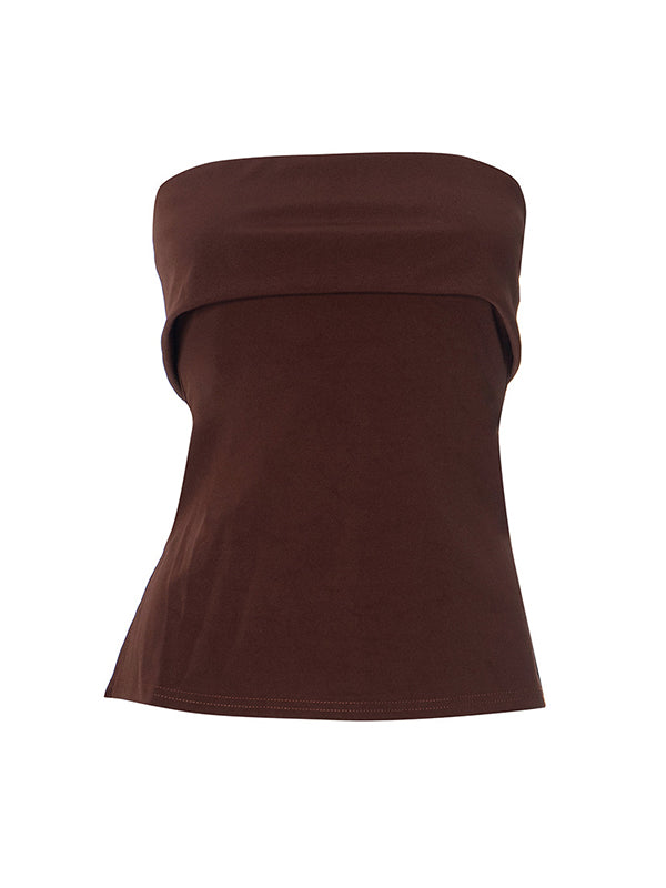 Slit Bandeau Top
