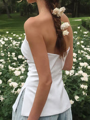 Slit Bandeau Top