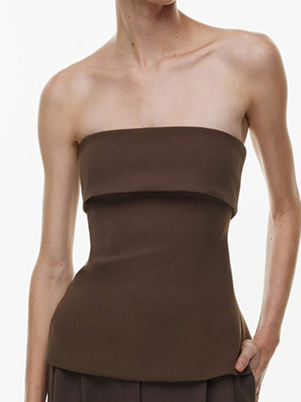 Slit Bandeau Top