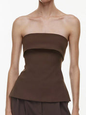 Slit Bandeau Top