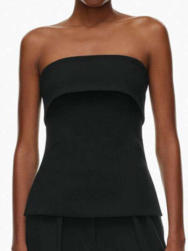 Slit Bandeau Top
