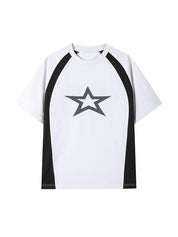 Men's Star Oversized Short Sleeve Tee