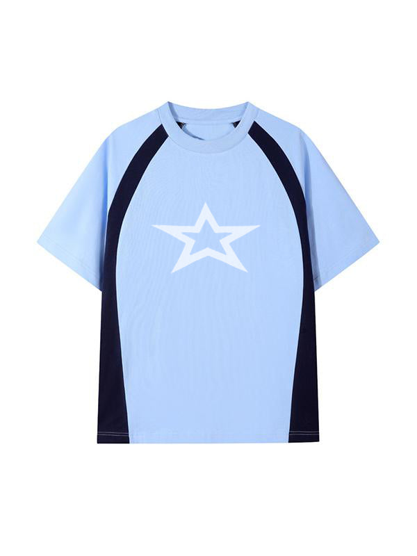 Men's Star Oversized Short Sleeve Tee