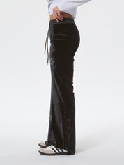 Star Print Flare Leg Pants