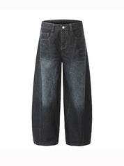 Men's Embroidered Scimitar Cargo Jeans