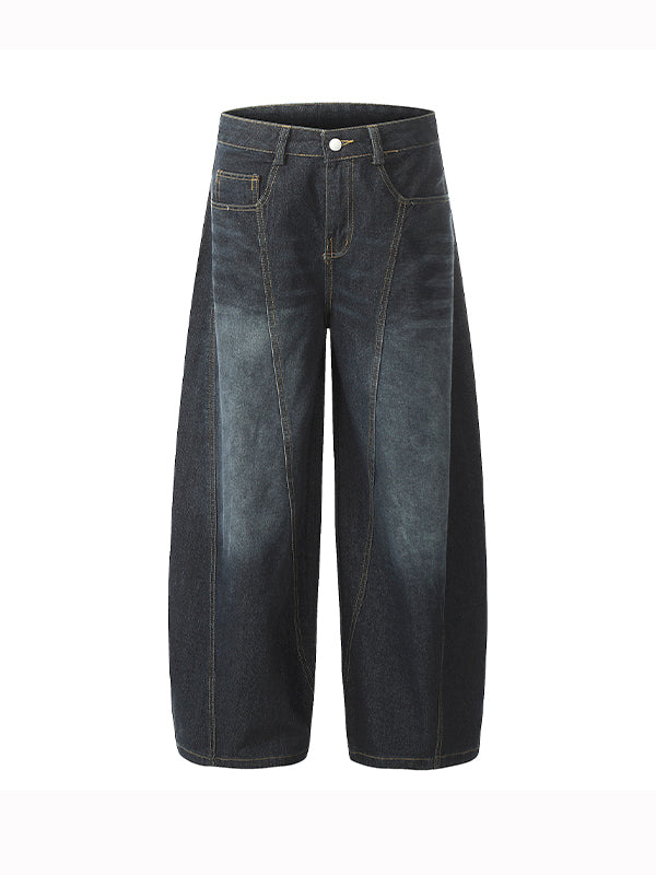 Men's Embroidered Scimitar Cargo Jeans