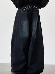 Men's Embroidered Scimitar Cargo Jeans