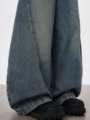 Men's Washed Cargo Jeans