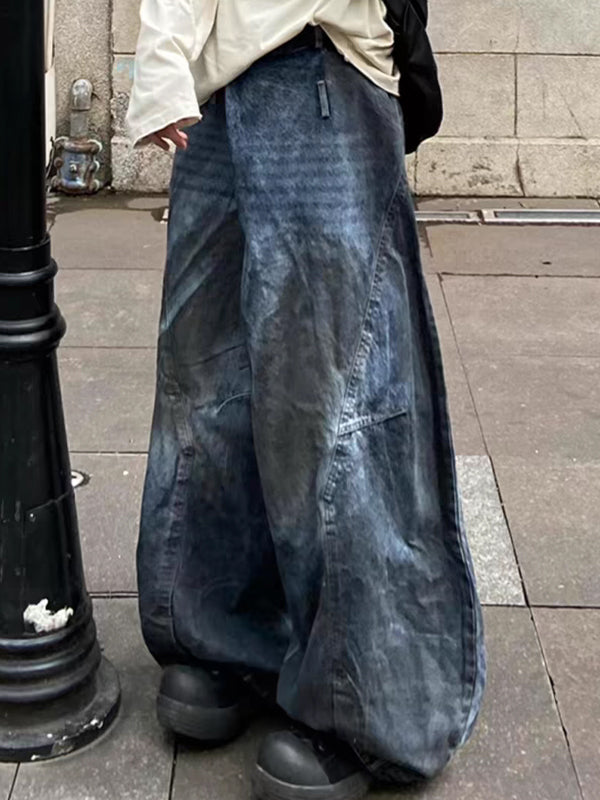 Men's Vintage Street Loose Jeans