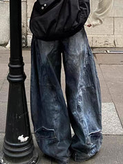 Men's Vintage Street Loose Jeans
