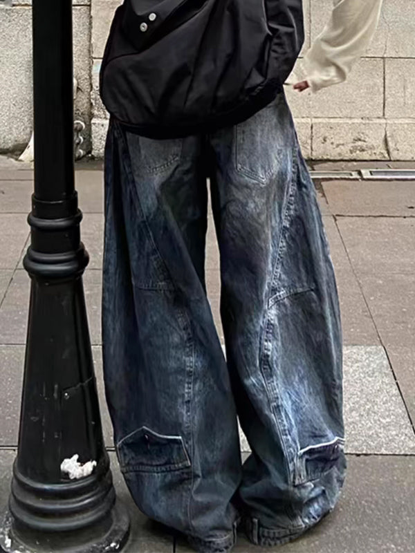 Men's Vintage Street Loose Jeans