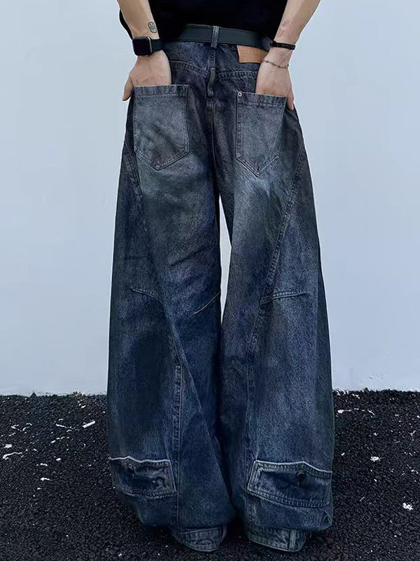 Men's Vintage Street Loose Jeans