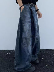 Men's Vintage Street Loose Jeans