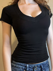Solid Short Sleeve Tee