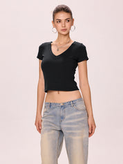 Solid Short Sleeve Tee