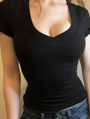 Solid Short Sleeve Tee