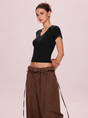 Solid Short Sleeve Tee