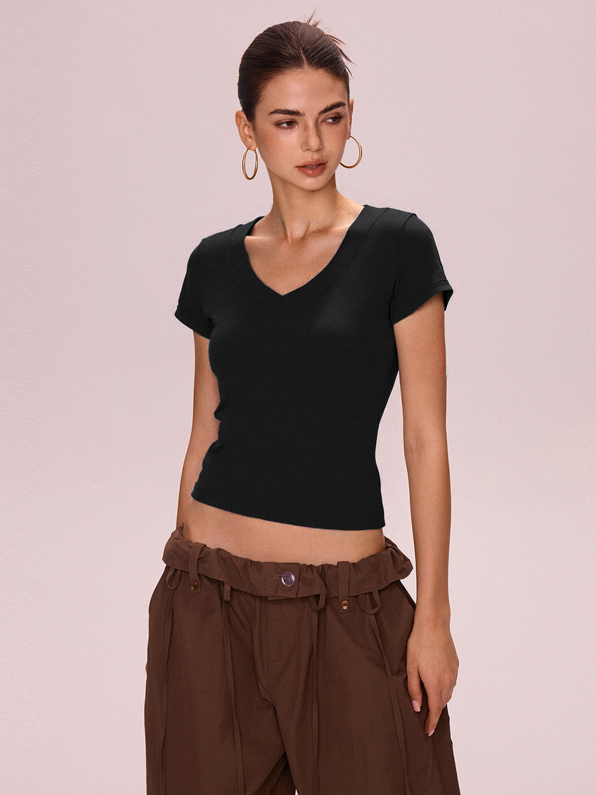 Solid Short Sleeve Tee