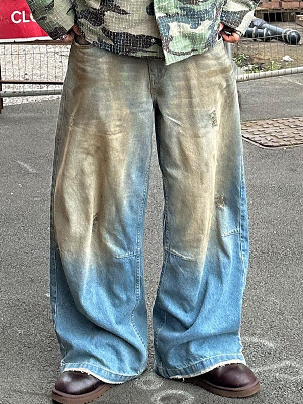 Men's Gradient Loose Jeans