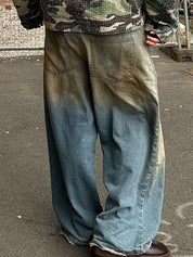 Men's Gradient Loose Jeans