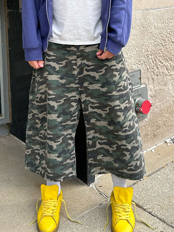 Men's Camouflage Print Shorts