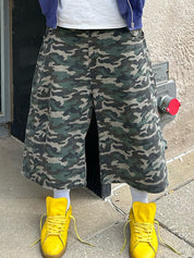Men's Camouflage Print Shorts