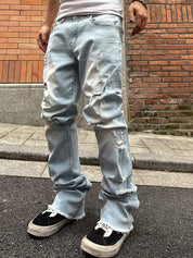 Men's Ripped Loose Jeans