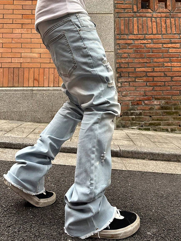 Men's Ripped Loose Jeans