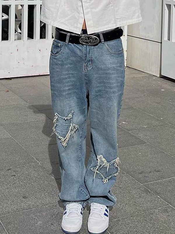 Men's Star Loose Jeans