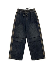 Men's Side Stripe Loose Jeans