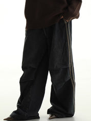 Men's Side Stripe Loose Jeans