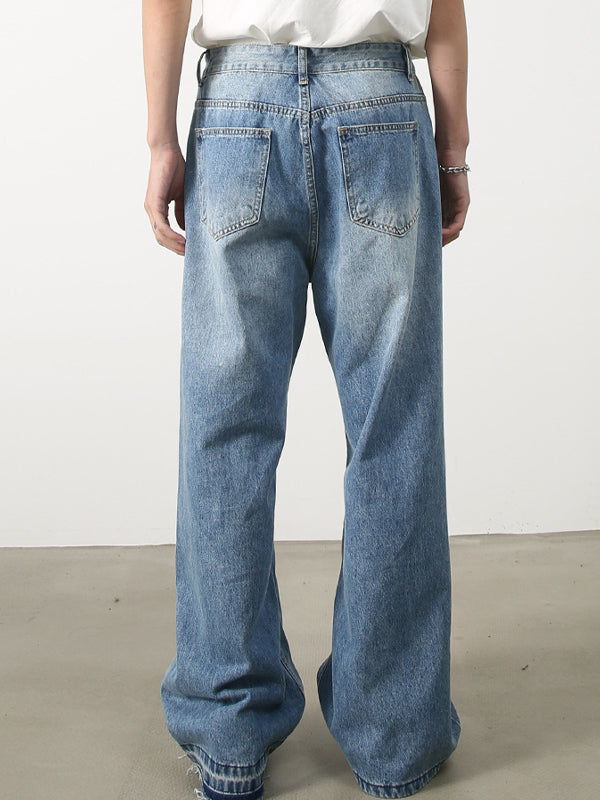 Men's Vintage Street Loose Jeans
