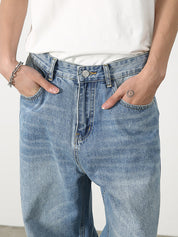Men's Vintage Street Loose Jeans