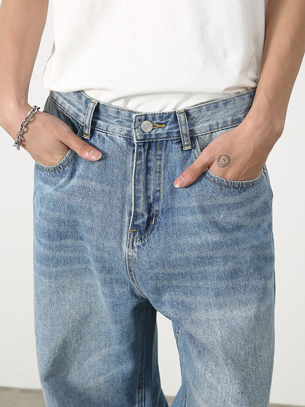 Men's Vintage Street Loose Jeans