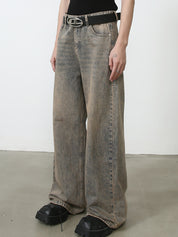Men's Vintage Loose Jeans