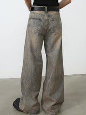 Men's Vintage Loose Jeans