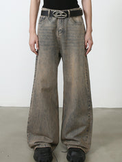Men's Vintage Loose Jeans