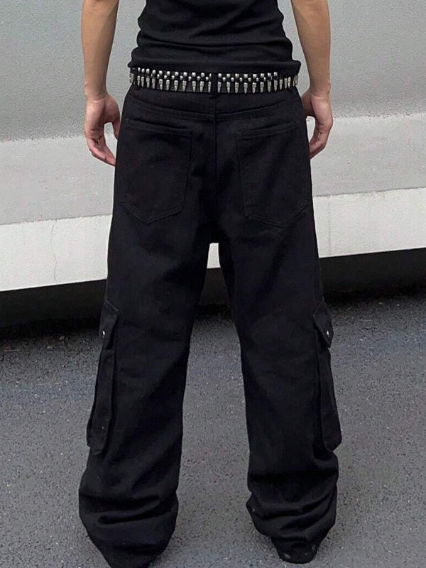 Men's Monogrammed Loose Jeans