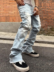 Men's Ripped Loose Jeans